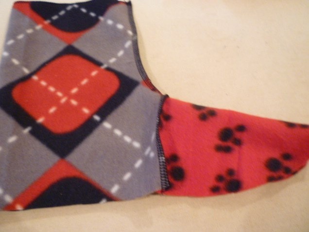 Домашние сапожки из флиса Домашние сапожки из флиса