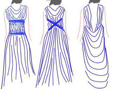 Платье в греческом стиле своими руками