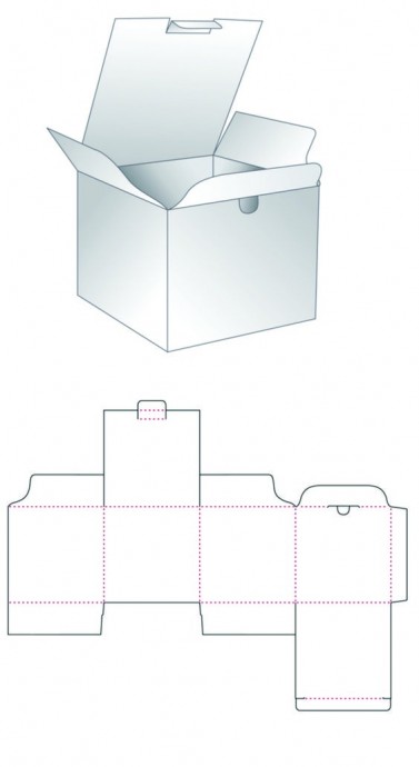 ​Варианты шаблонов коробочек для упаковки подарков