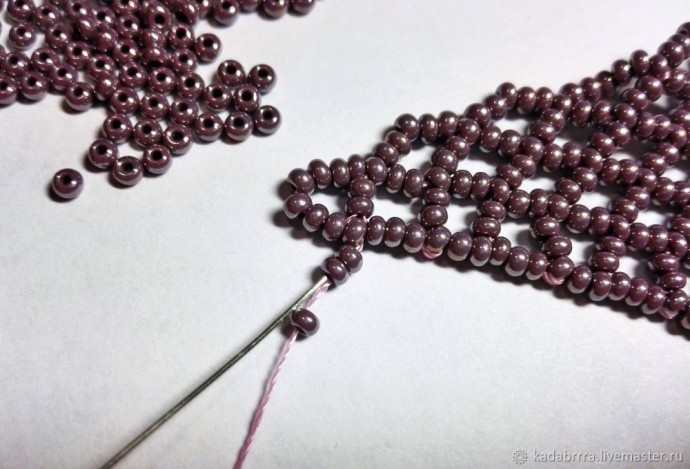 Бахрома для колье-косынки