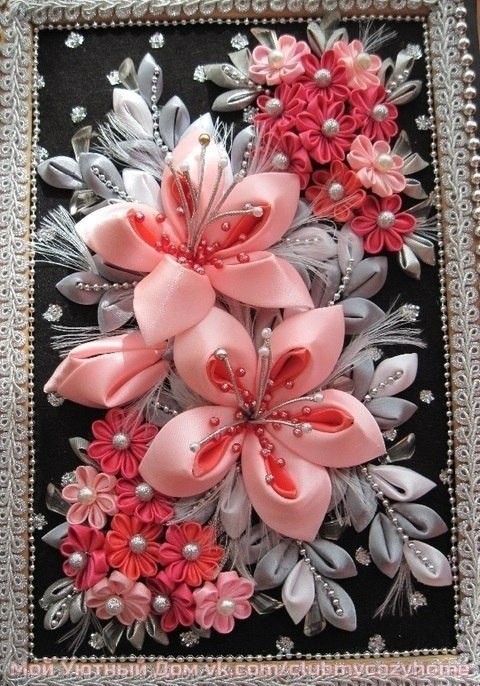 Красота в технике канзаши: идеи для творческого вдохновения