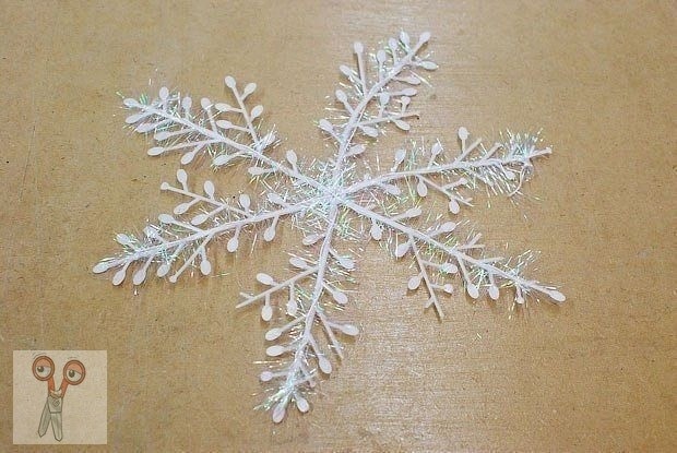 ​Снежинки для украшения интерьера