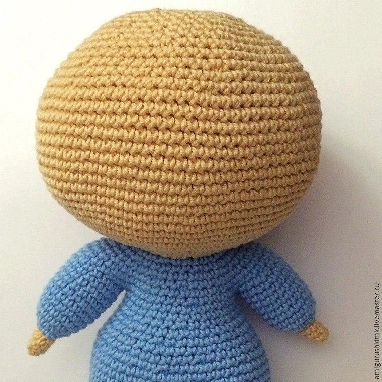 ​Вяжем пупса крючком: мастер-класс