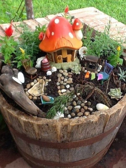 Чудесный мини сад: восхитительные идеи