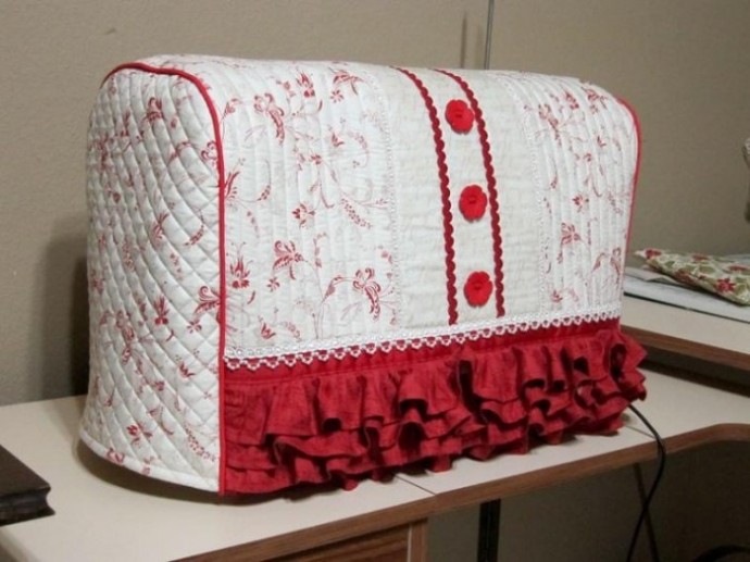 Идеи красивых чехлов для швейной техники