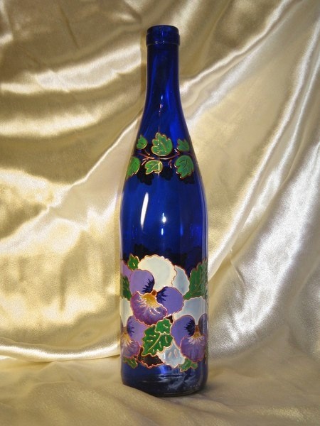 Роспись бутылки