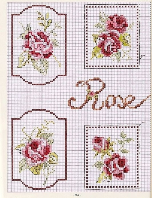 ​Вышивка прекрасных дам