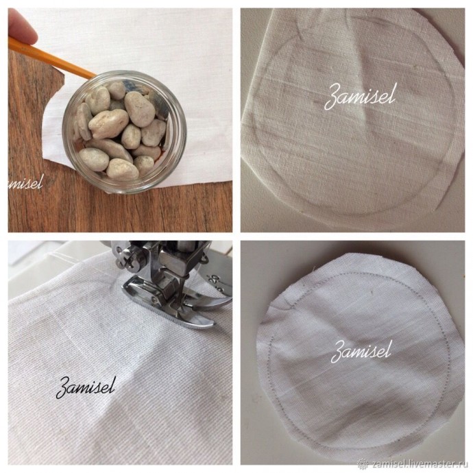 Морская игольница в винтажном стиле