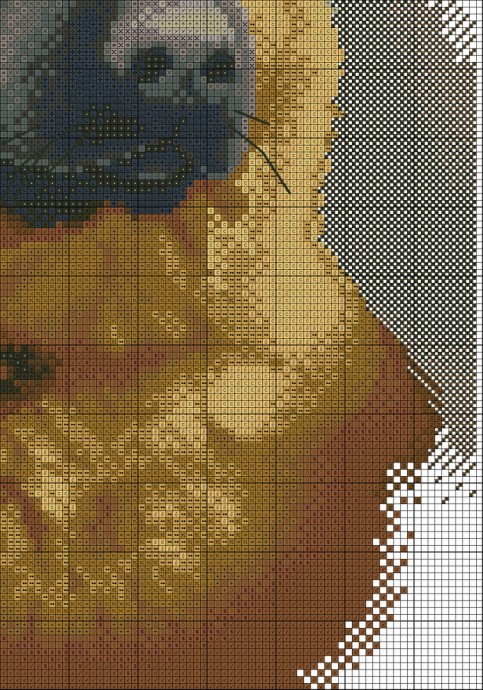 ​Вышиваем овчарку