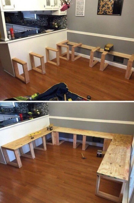 Кухонный уголок своими руками