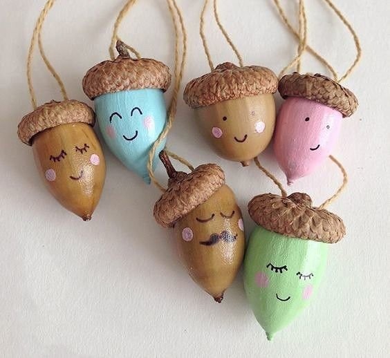 ​Разукрашиваем жёлуди