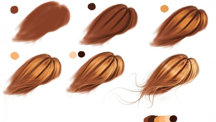 Рисуем волосы: мастер-класс