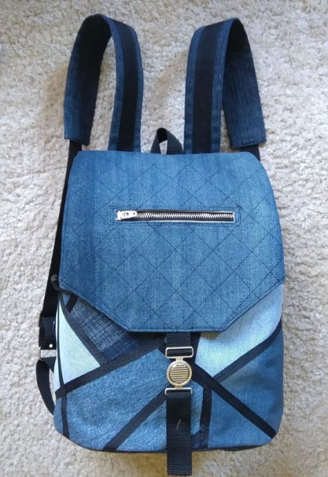 Рюкзачки из джинсов