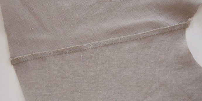 Разрез на горловине: техника шитья Разрез на горловине: техника шитья