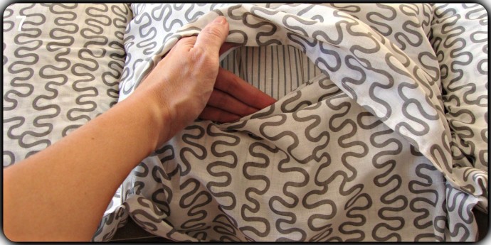 Матрас на все случаи жизни из ткани и подушек: мастер-класс