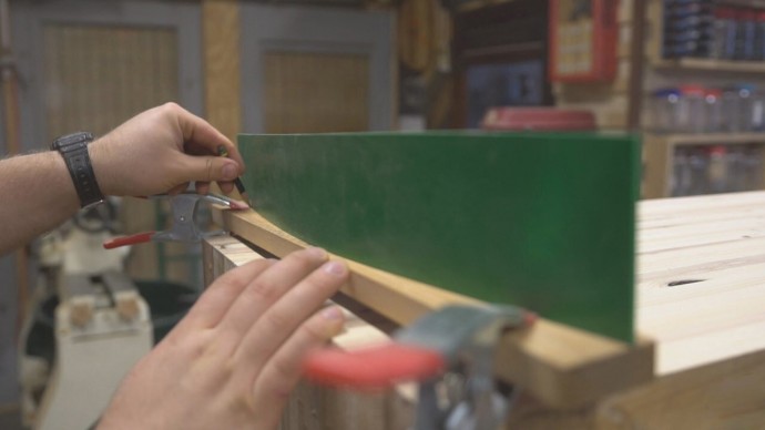 Самодельная лавка