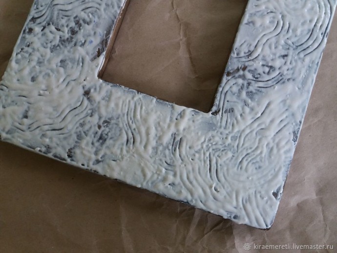 Декорирование рамы для левкаса