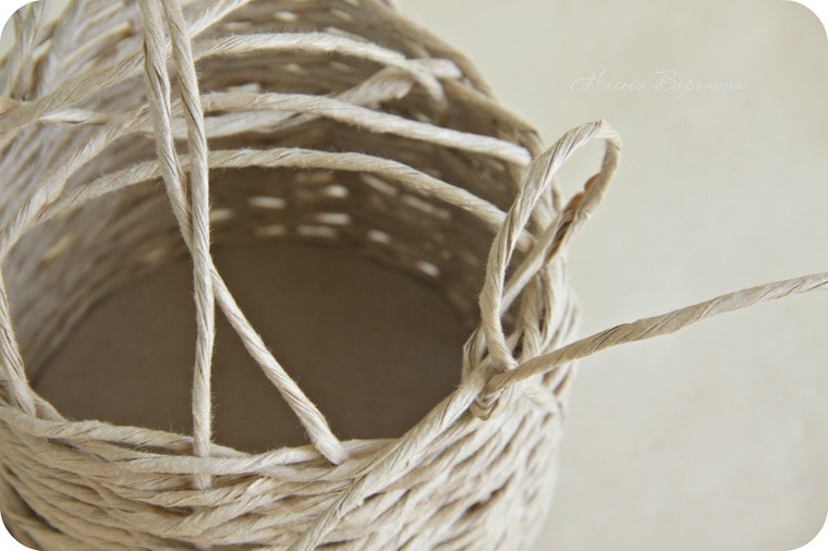 Корзинка в стиле "Прованс"