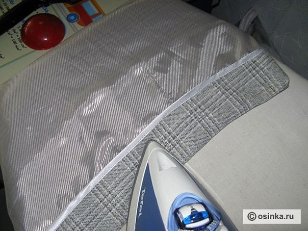 Обработка верхнего среза юбки обтачкой: мастер-класс