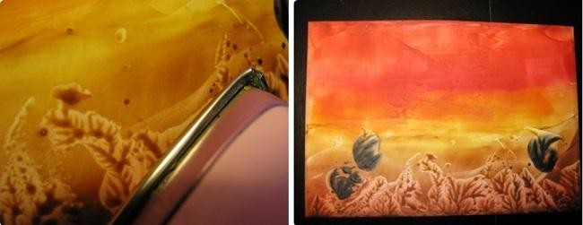 Как рисовать утюгом: техника для начинающих