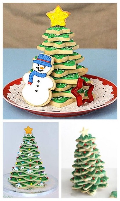 Сладкие ёлочки к Новому году