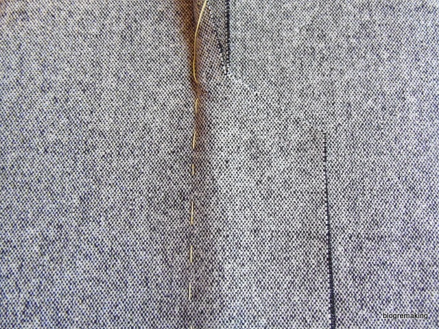 Технология обработки шлицы в изделиях с подкладкой