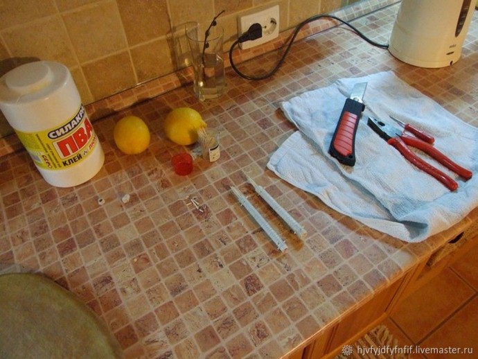 Маракасы из папье-маше