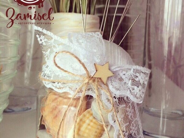 Морская игольница в винтажном стиле