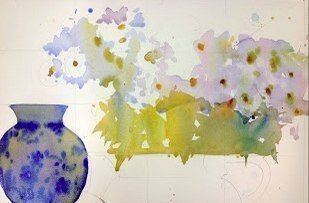 Натюрморт акварелью