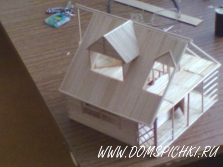 Создание скульптуры из зубочисток или из шпажек для шашлыка