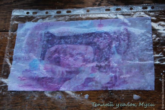 Декорирование короба для рукоделия