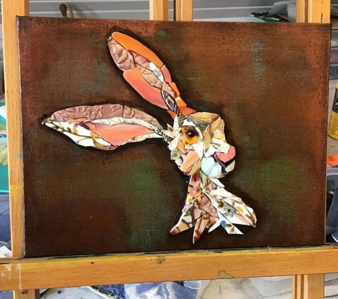 Животные из мозаики