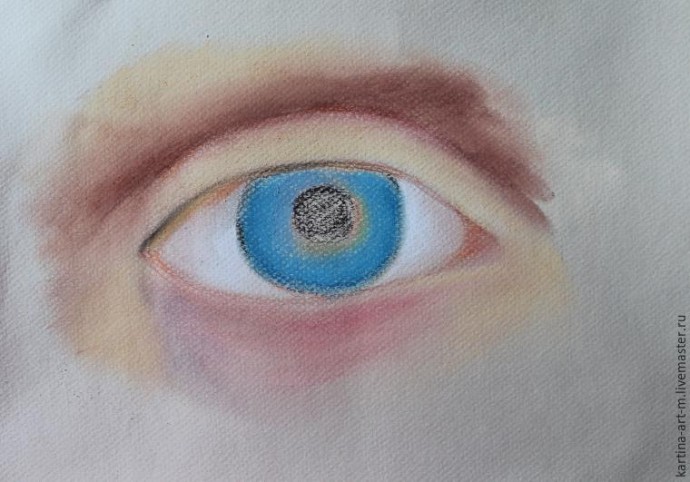 Глаз пастелью: пошаговый урок