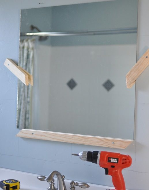 Мозаичный декор зеркала