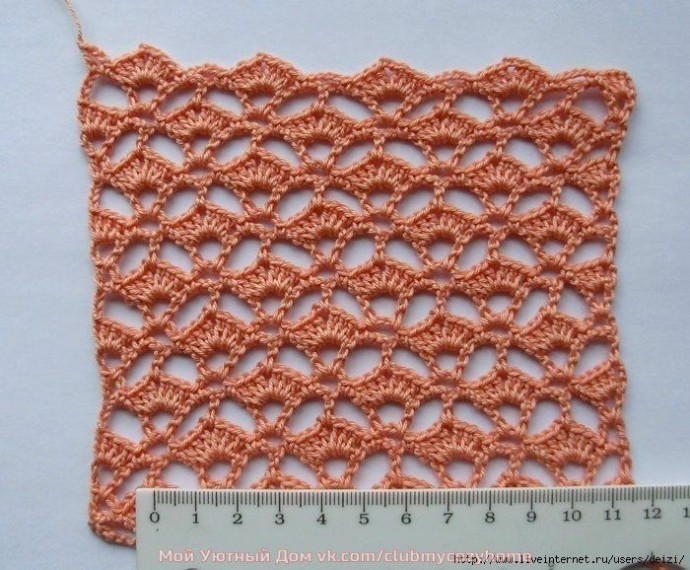 ​Цикличные узоры крючком