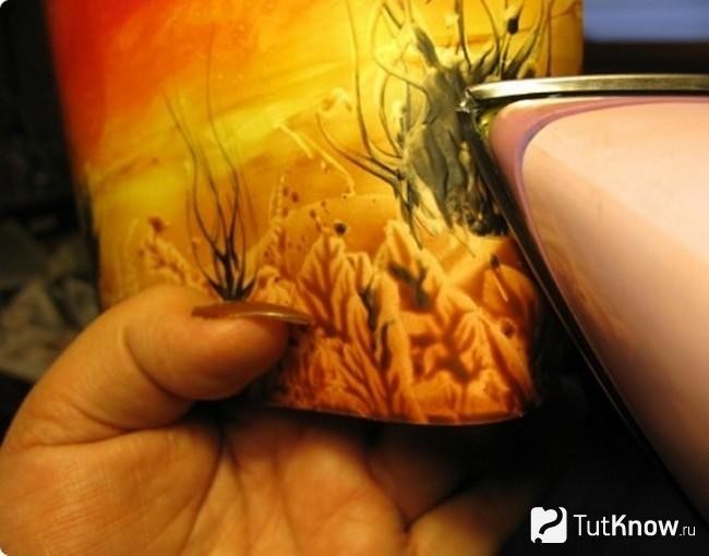 Как рисовать утюгом: техника для начинающих