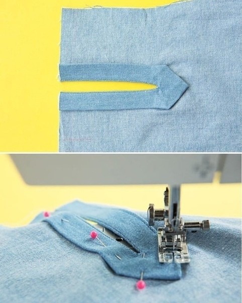 Разрез на рукаве манжеты