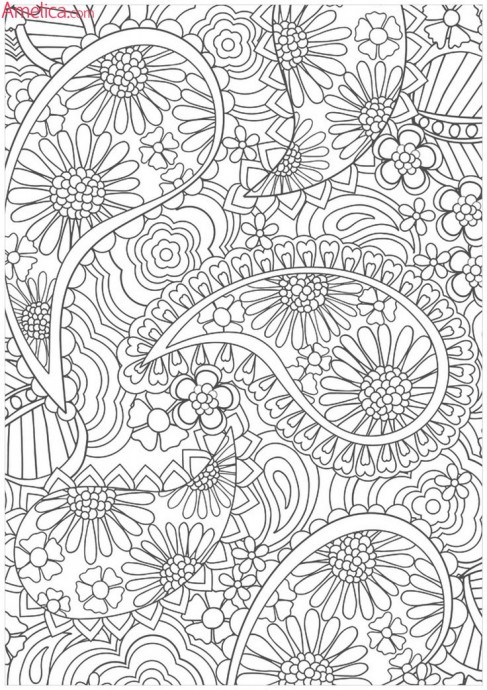 Раскраски-антистресс: легкий способ убежать от суровых будней