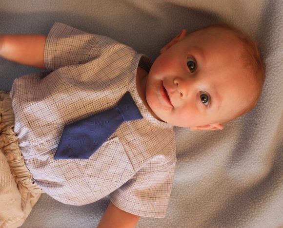 ​Интересная идея галстука для малыша