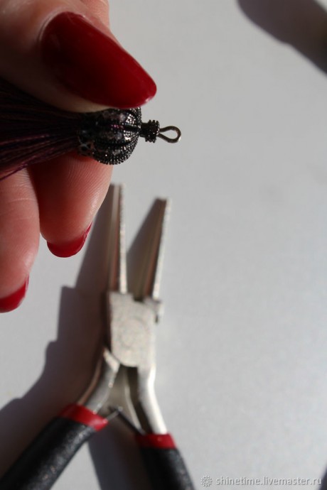 Серьги-кисти