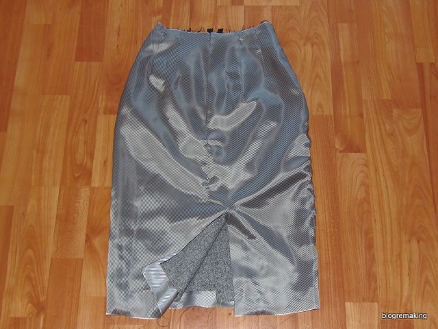 Технология обработки шлицы в изделиях с подкладкой