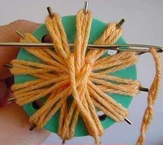 Цветок на шестеренке