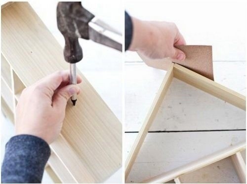 Полочка-домик для домашней утвари