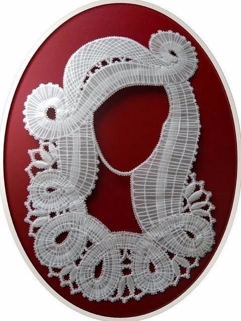 Кружевные портреты в технике пергамано