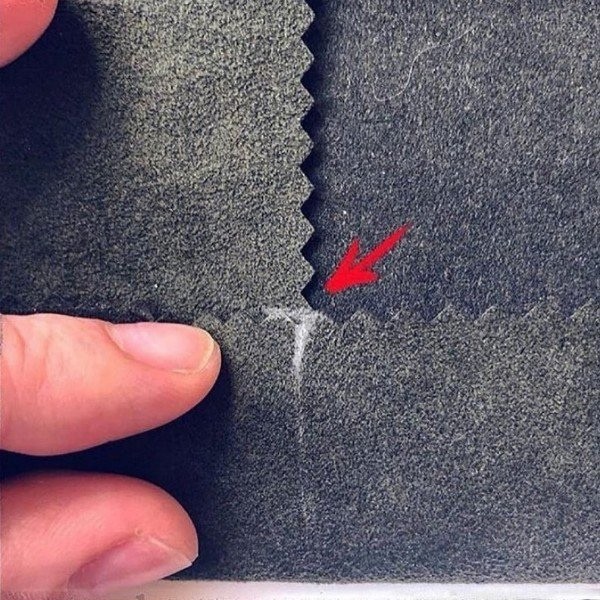 ​Обработка края изделия: шьем уголок "конвертом"