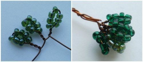 Букет голубых фиалок