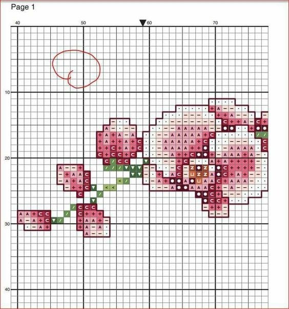 Вышиваем красивые розовые орхидеи