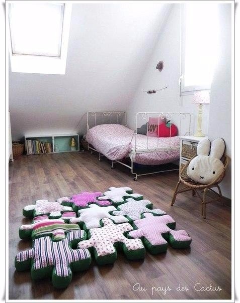 Подушки-пазлы