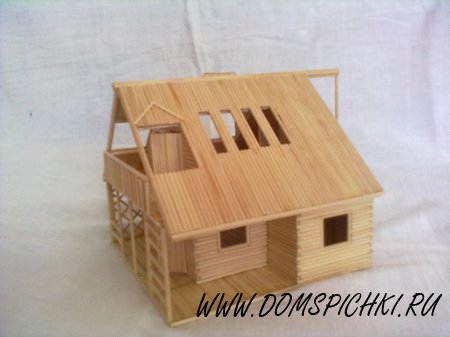 Создание скульптуры из зубочисток или из шпажек для шашлыка