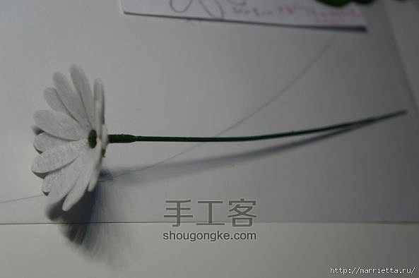 ​Горшок с цветком из фетра